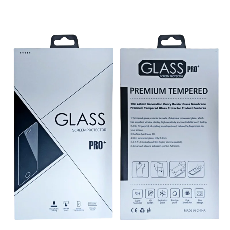 100pcs Tempered Glass Packaging Box