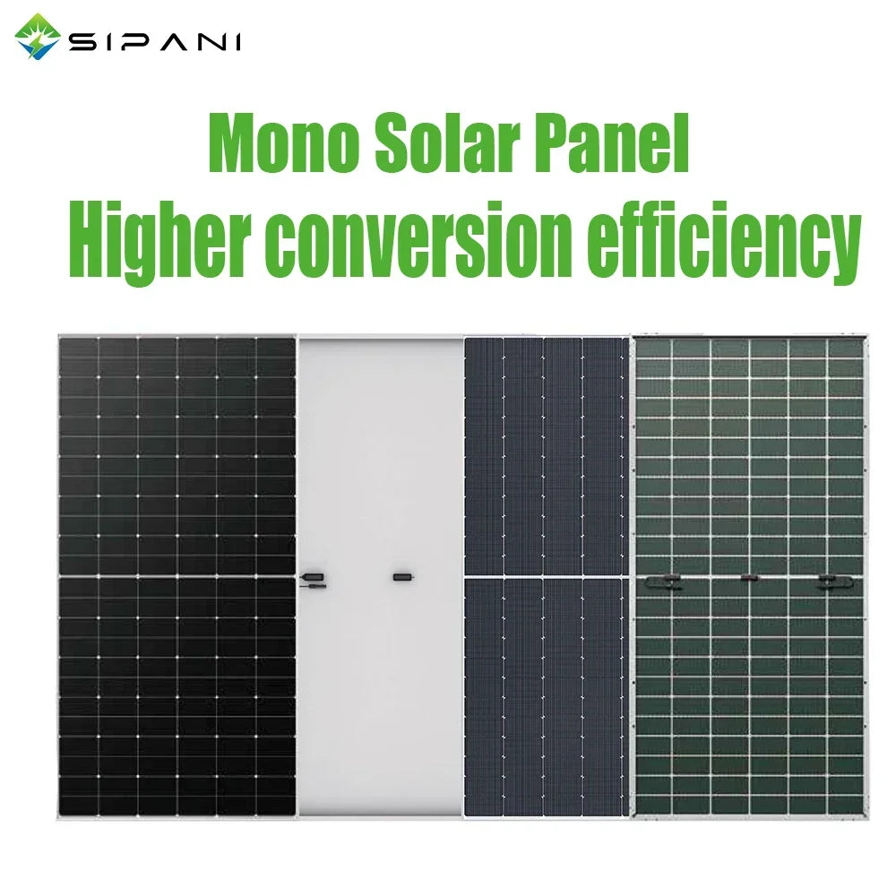 Hybrid Solar Panel with Battery
