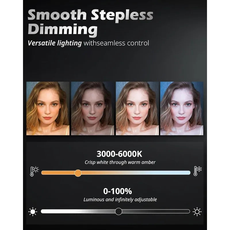 Ring Light with Phone Holder