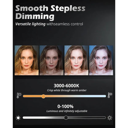 Ring Light with Phone Holder