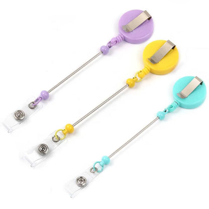 Beadable Badge Reels for Nurses