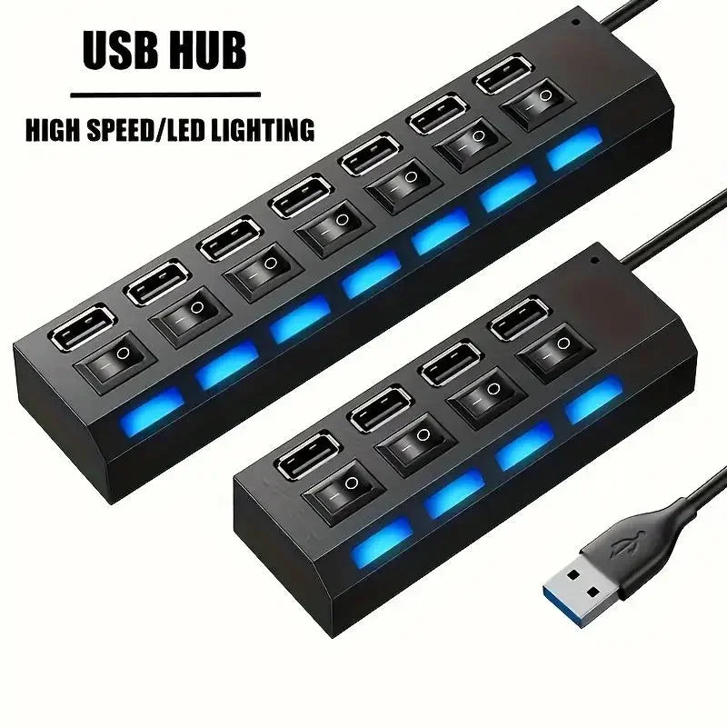 Multi-Port USB Expander Hub