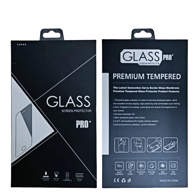 100pcs Tempered Glass Packaging Box