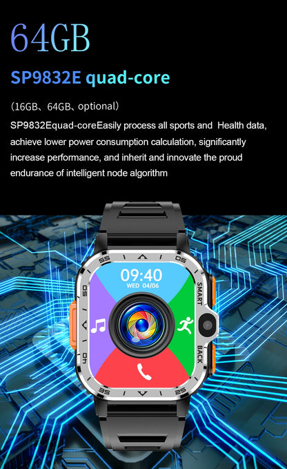 Smartwatch with Fitness & Call Features