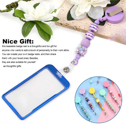Beadable Badge Reels for Nurses