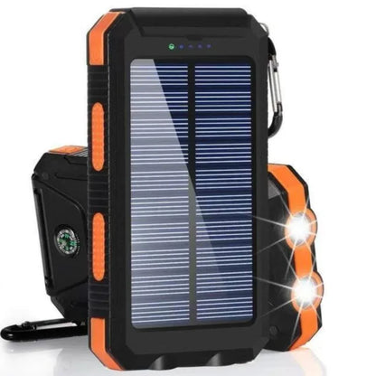 Portable 20,000mAh Solar Power Bank for Travel