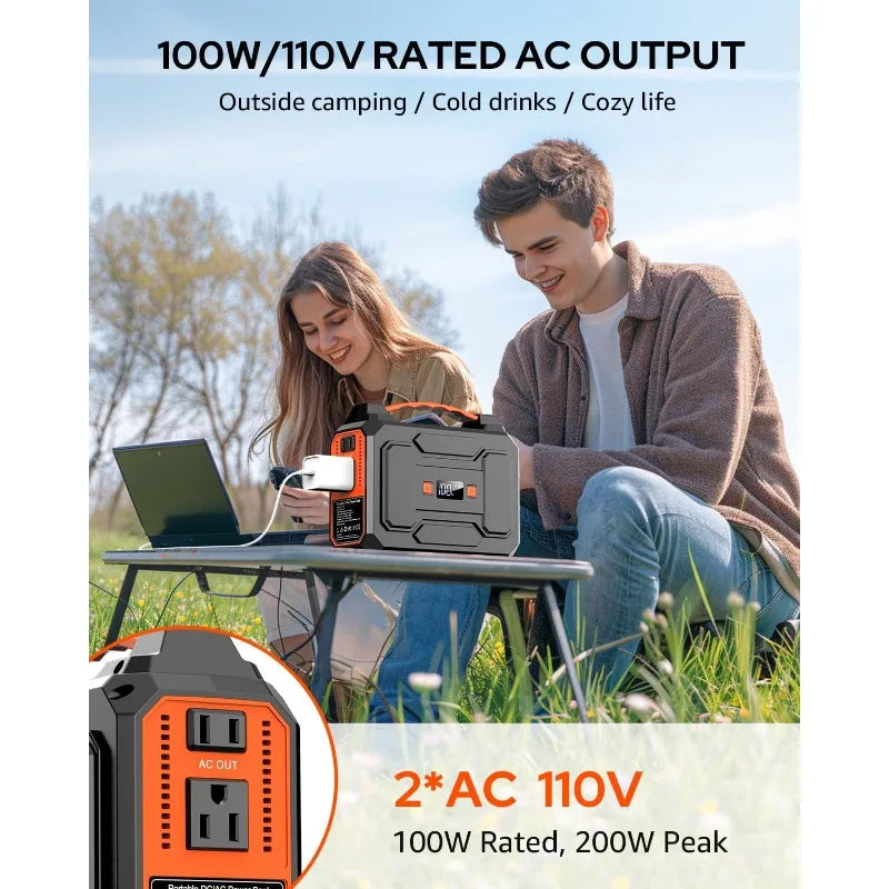 Portable 200W Solar Power Station