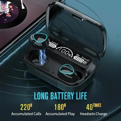 Bluetooth Wireless Earbuds for Gaming