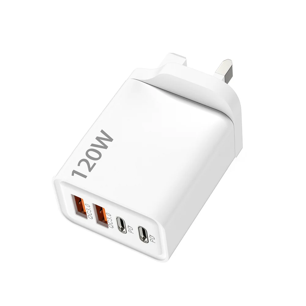 4-Port USB Charger for Phones