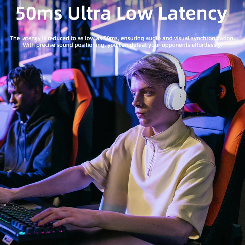 Noise-Cancelling Wireless Gaming Headset