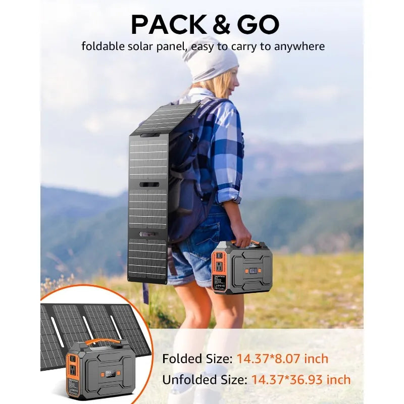 Portable 200W Solar Power Station