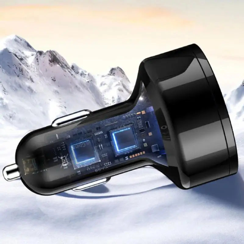 4-Port Fast Charging Car Adapter