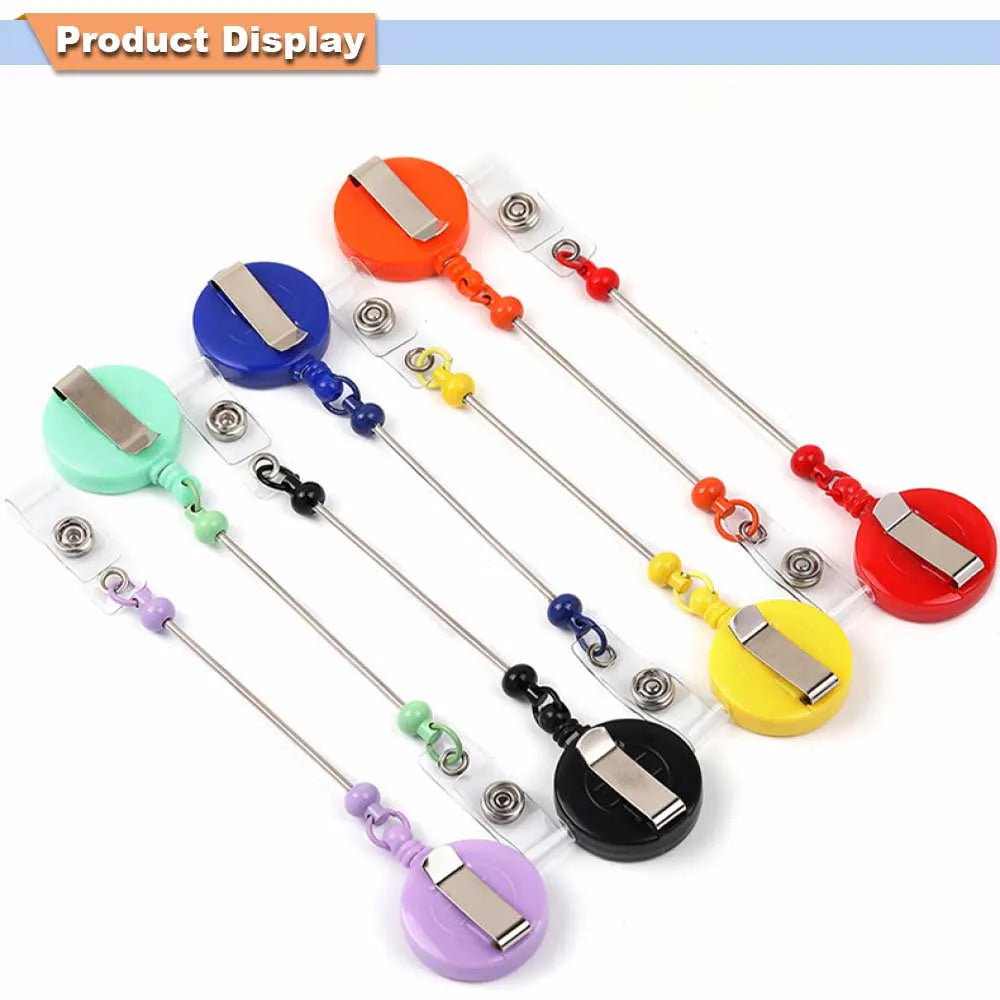Beadable Badge Reels for Nurses