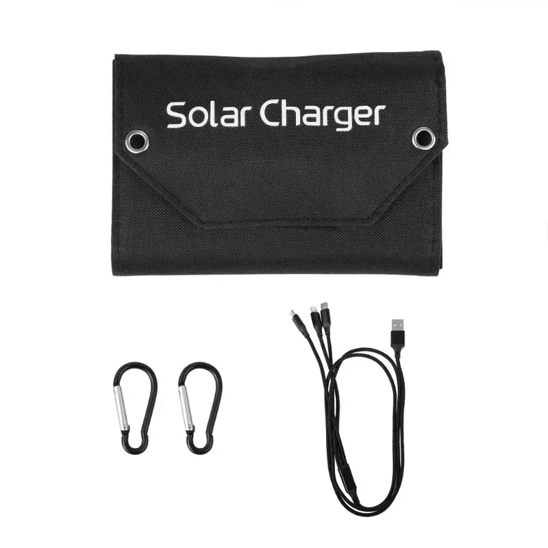 USB Solar Charger for Outdoors