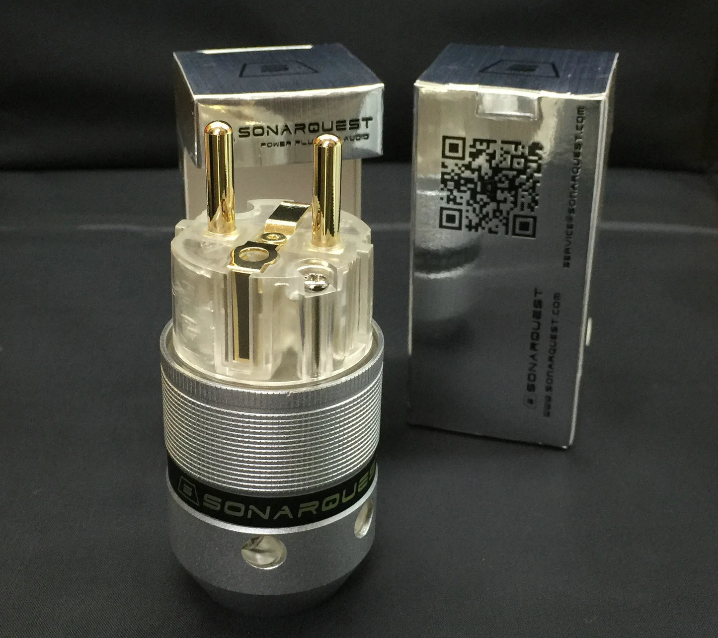 Gold-Plated EU Power Connectors