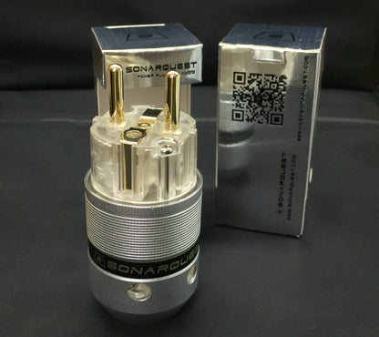 Gold-Plated EU Power Connectors