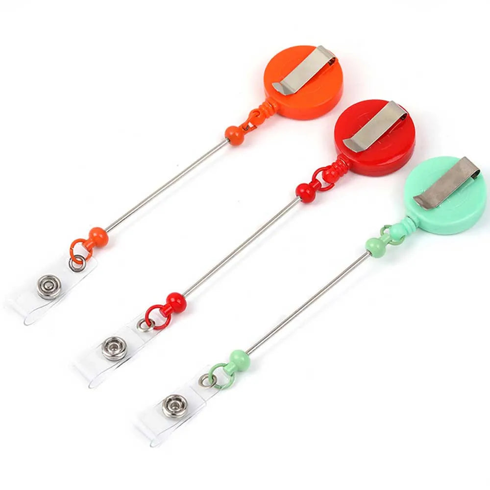 Beadable Badge Reels for Nurses