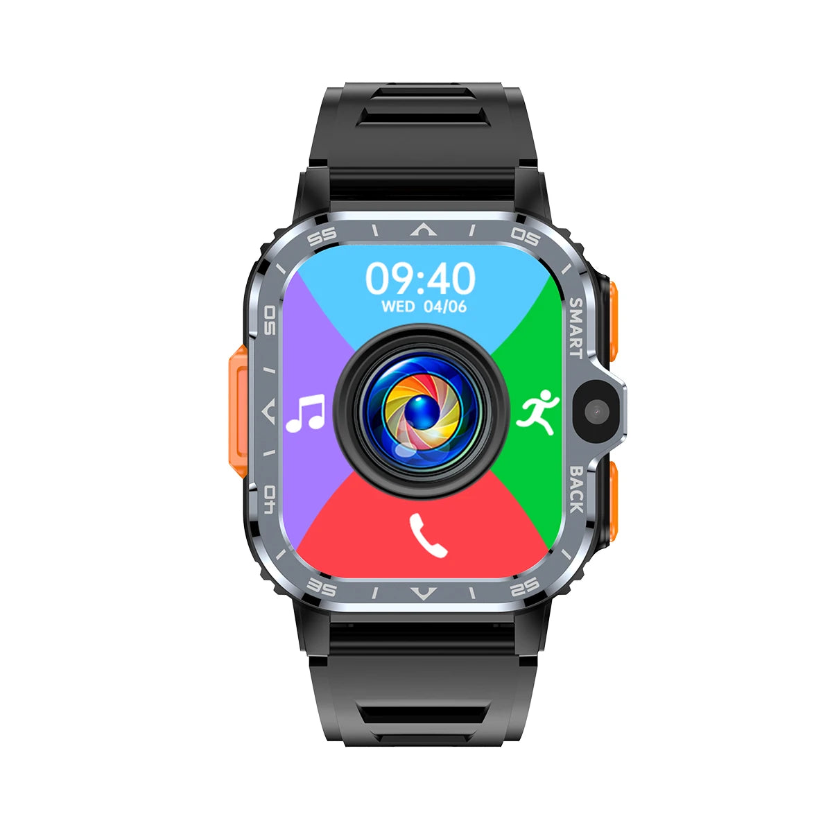 Smartwatch with Fitness & Call Features