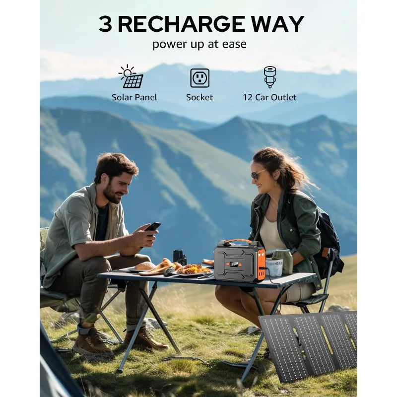 Portable 200W Solar Power Station