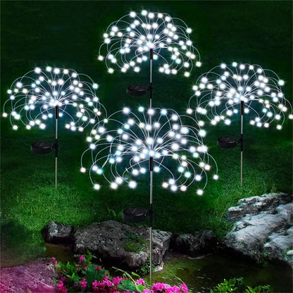Solar Firework Lights for Garden