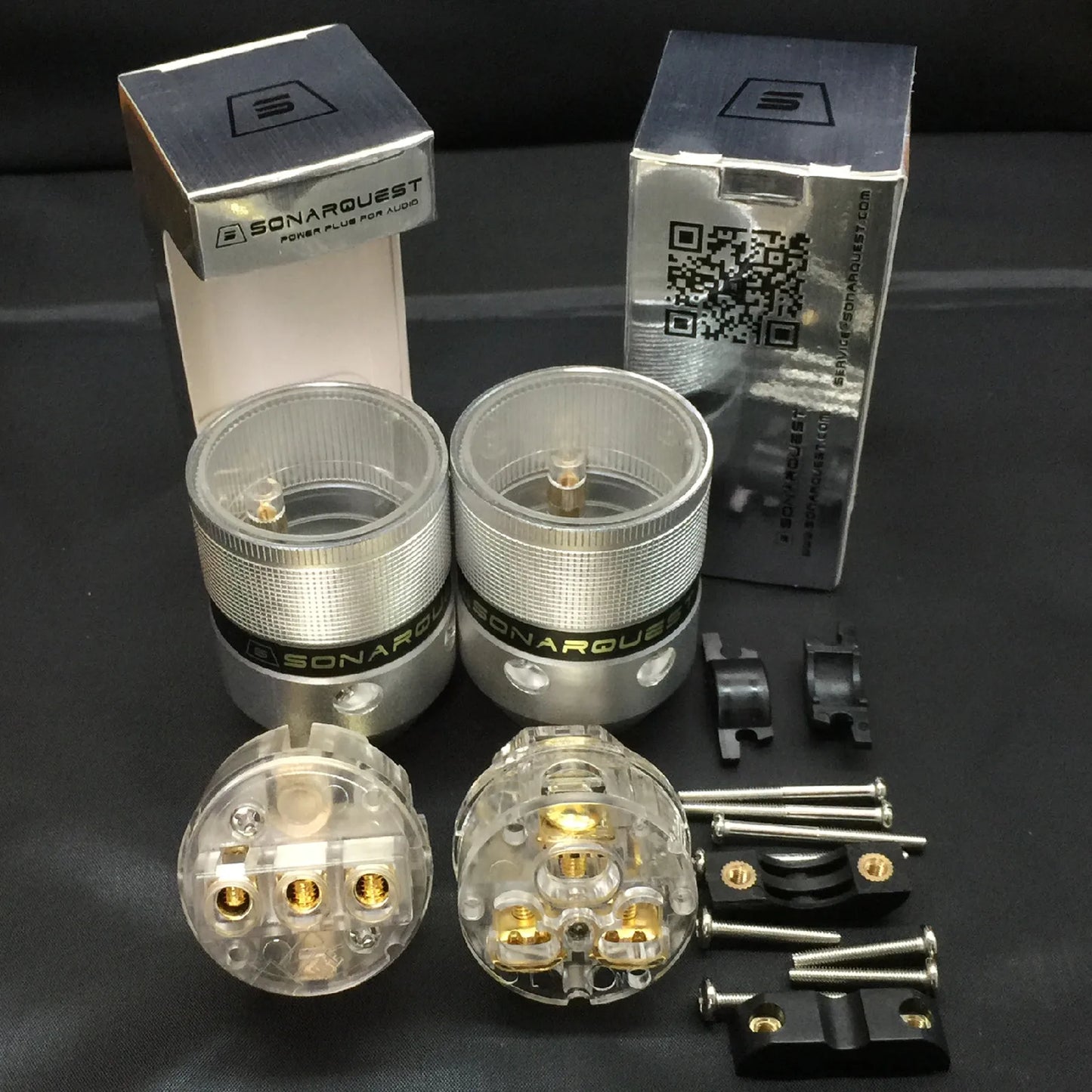 Gold-Plated EU Power Connectors