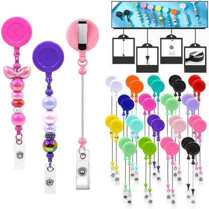 Beadable Badge Reels for Nurses