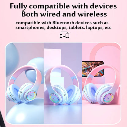 Wireless Stereo Headset with SD Card Slot