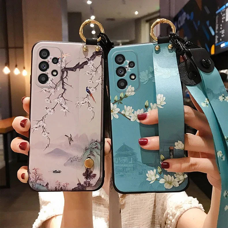 CXD5 Wrist Strap Case for Samsung