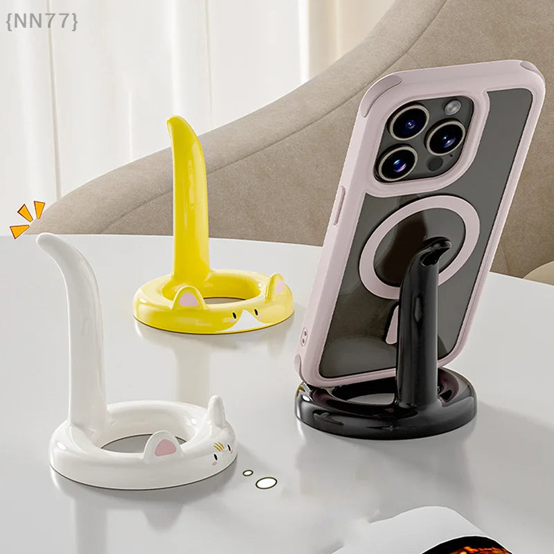 Colorful Lazy Cat Stand