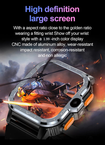 Smartwatch with Fitness & Call Features